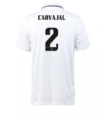Real Madrid Daniel Carvajal #2 Hjemmedrakt 2022-23 Kortermet